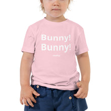 Load image into Gallery viewer, Bunny! Bunny! Toddler Short Sleeve Tee