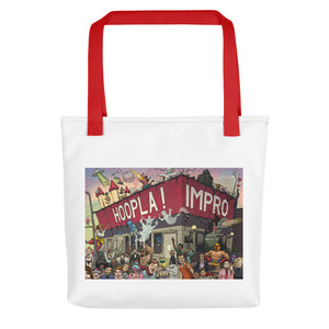 Hoopla Illustration Tote Bag