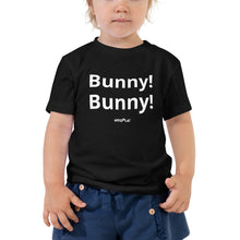 Load image into Gallery viewer, Bunny! Bunny! Toddler Short Sleeve Tee
