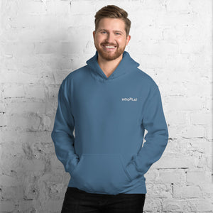 Hoopla Embroidered Logo Unisex Hoodie