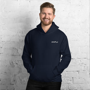 Hoopla Embroidered Logo Unisex Hoodie