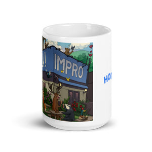 Hoopla Animal Illustration Mug