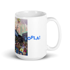 Hoopla Party Illustration Mug